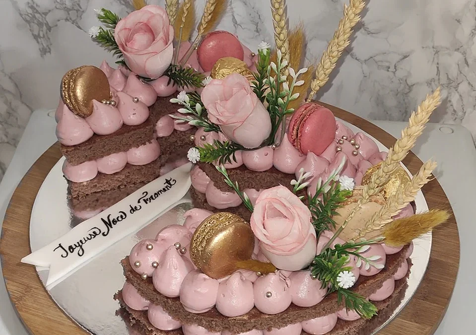 Gateau baby shower proche de Thuir